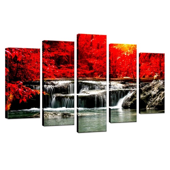 Other - NWT 5 Piece Wrapped Canvas Print Set
by Latitude Run®